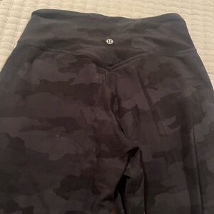 Lululemon Black Camo Align Joggers